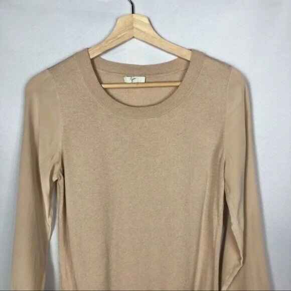 Joie Kelsea Cashmere & Silk Blend Crew Neck Pullover Sweater S - Picture 4 of 8